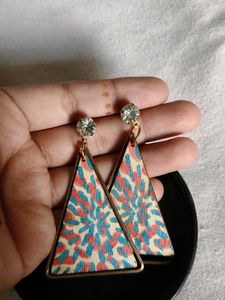 Statement Triangle Earrings