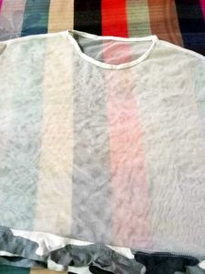 SHEER TOP....🤍✨