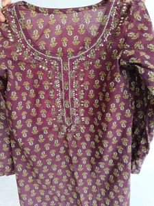 Suit With Pant And Dupatta