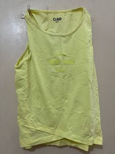 Ajile Yellow Tank Top