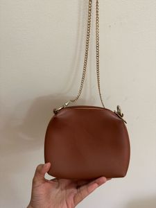 Brown Mini Crossbody Bag