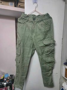 Olive Green Cargo Pants