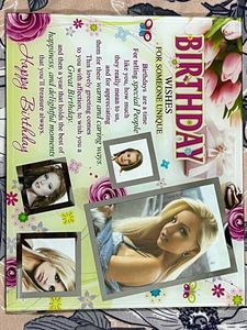 Birthday Collage Photo Frame (Multiple Slots, 4x6)