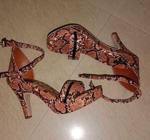 Snakeskin Heels