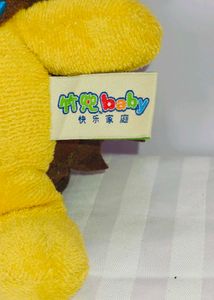 Yellow Hedgehog Plush Toy