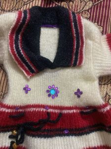 Cute Knitted Baby Outfit