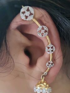 Gold Diamond Earrings