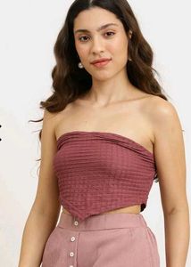 Chic Bandeau Crop Top