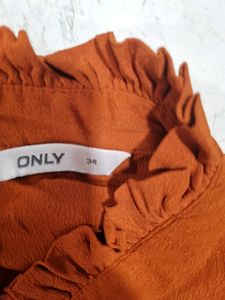 Only Georgette Shirt Like New