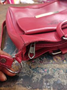 Red Sling Bag