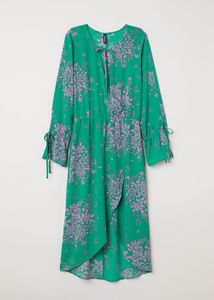 H&M Floral Green Dress