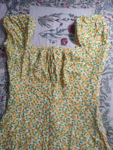 Floral Print Midi Dress
