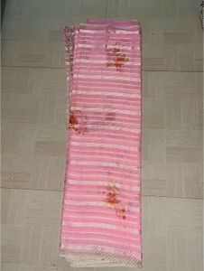 Elegant Pink Floral Saree