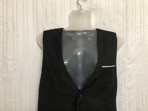 Ricace Black Formal Waistcoat