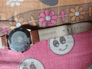 Elegant Brown Leather Strap Premium Automatic Watc