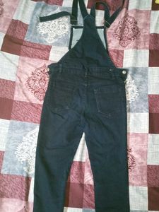 Denim Dangrees With Stones For 8-10 Year Girl