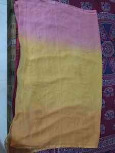 Pink &amp; Yellow Dupatta