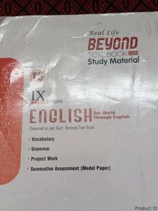 Class IX English Study Material
