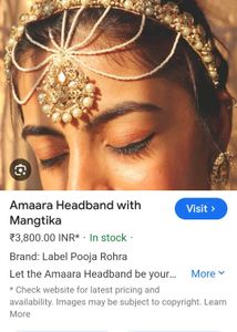 Headband With Mangtika