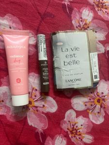 Eyebrow Gel Mascara,sunscreen & Lancome Combo