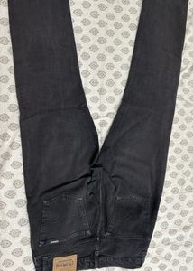 Colarado charcoal wash straight leg jeans