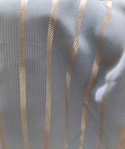 Beautiful Satin Georgette Grey Fabric 2.5