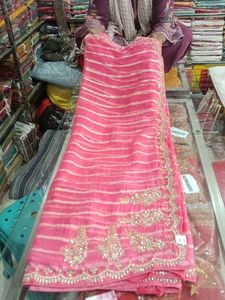 Elegant Pink Saree
