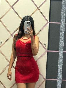 Red Bodycon Mini Dress