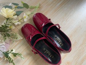 Pinteresty Cherry Red Mary Jane Shoes🍂