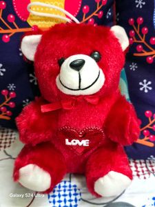 Red Teddy Bear Plush Toy