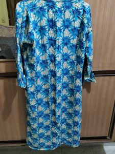 Blue Printed Kurta