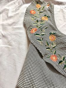 Viral Gingham Top 🖤