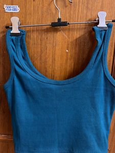Teal Blue Tank Top