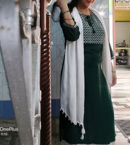 Straight Rayon Kurti..it's Comfortable To Wear It.