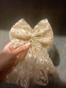 Cream Colour Bow