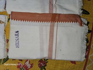 White Pure Cotton Gamchhas (Towel)