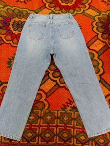 Light Blue Straight Fit Jeans