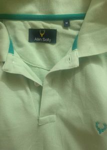 Allen solly, M size ...like new polo tshirt