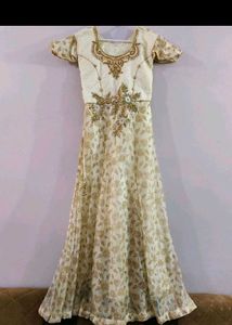 Cream Colour Gown