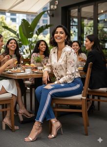 💥Edge &amp; Shine: HUE Distressed Shimmer Jeggings! ✨