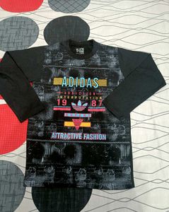 Black Colour Full Sleeves Tshirt 👕