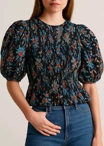 Floral Print Top