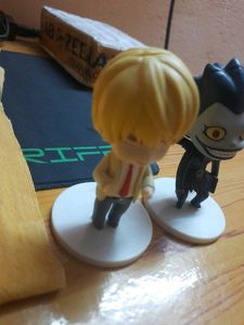Death note light and ryuk