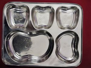 STAINLESS STEEL THALI -2 Pcs