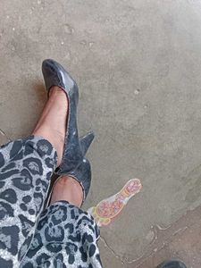 ALDO Womens Black Leather Pumps Heels
