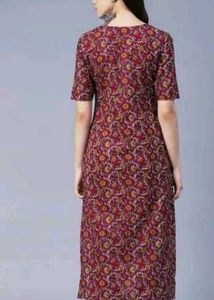 Women Kurti Gold Button