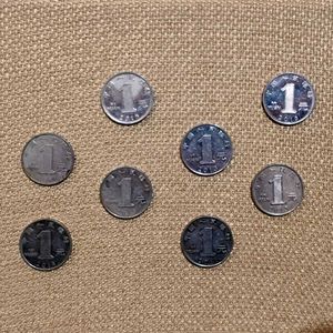 Chinese Yuan Coins, 75 Rupees Per Piece
