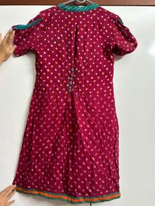 Bandhani Print Kurta