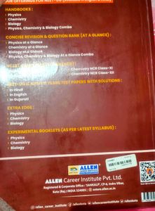 Allen Biology NCERT Fast Track &amp;  Yearwise PYQs