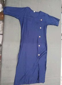 Elegant Navy Blue Kurta